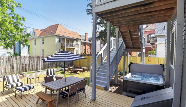 4BR Family Retreat | Private Hot Tub + 2 Kitchens