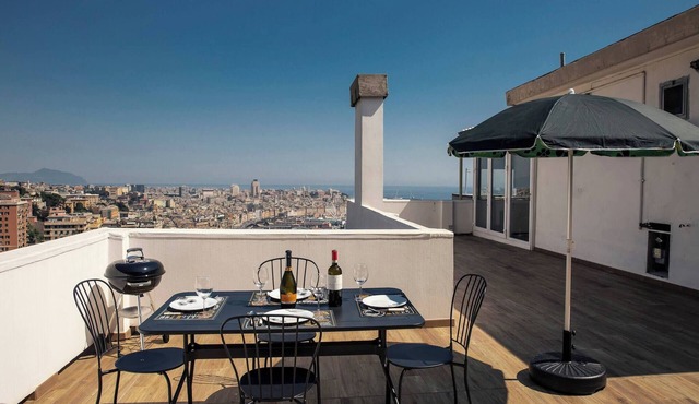 A Post Card from Genoa - Elegant penthouse with panoramic terrace
