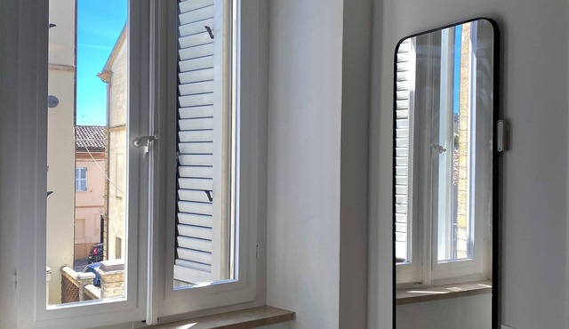 Apartment centrally located a 5-minute walk from the beach.