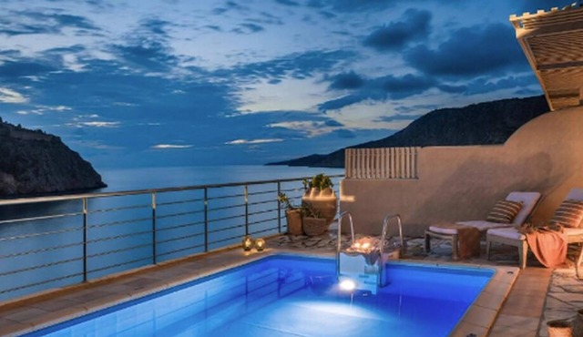 Assos SeaView Villas | 2 Bedrooms | Private Pool | Villa Palatsina