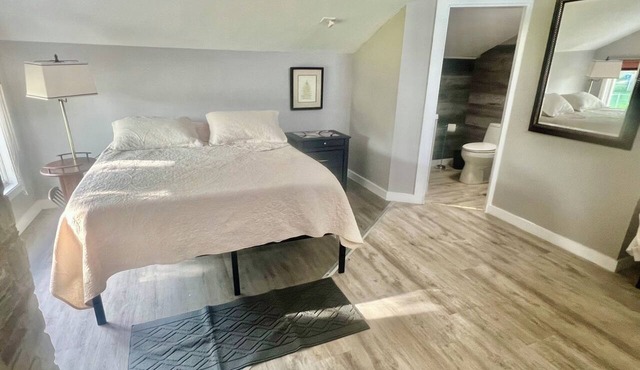 Beautifully furnished one bedroom loft located in Chicago's South side suburb