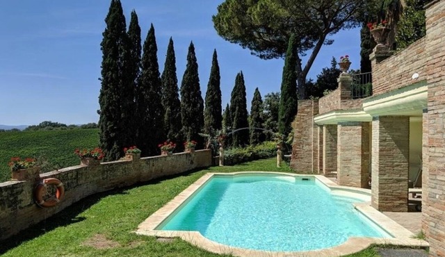 Castello di Renai is a wonderful historical castle in Tuscany for rent, located near the ancient.