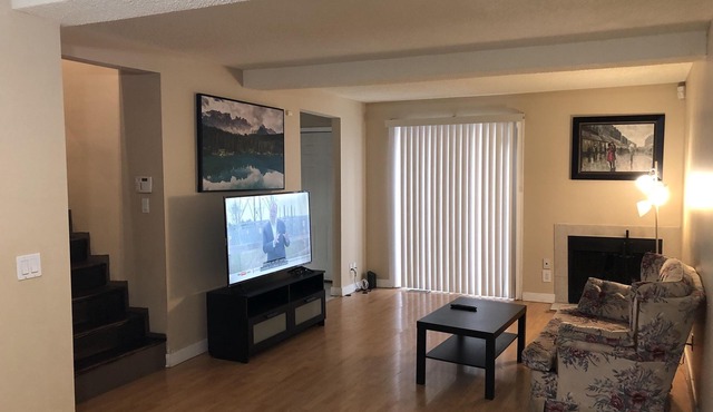 City 2 bedroom townhome with fireplace