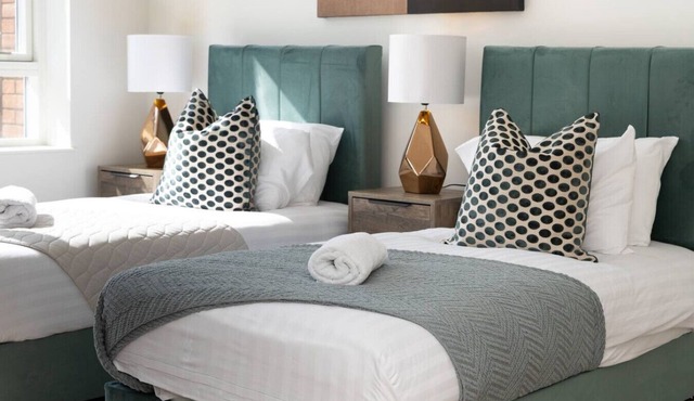 Cosy 2-Bedroom Flat with workspace