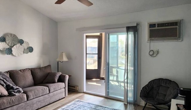Cozy 1-bedroom condo in serene Oak Harbor with AC and private dock to Lake Erie