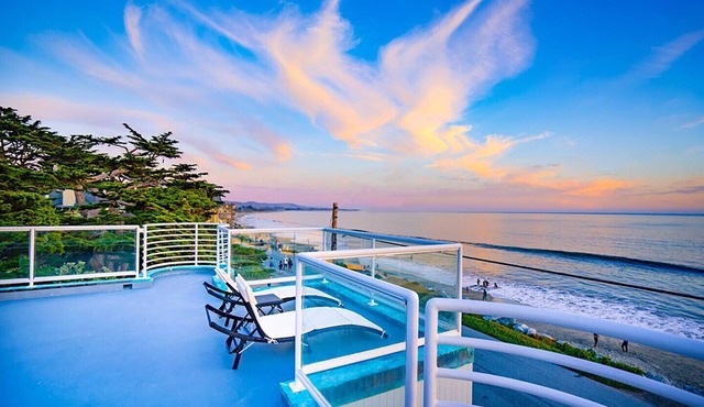 Entire Oceanfront Private Estate | Multi-Level Retreat with Rooftop