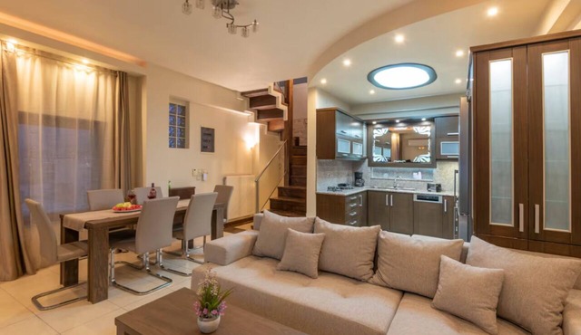 Fortezza Side Suite three levels with Jacuzzi