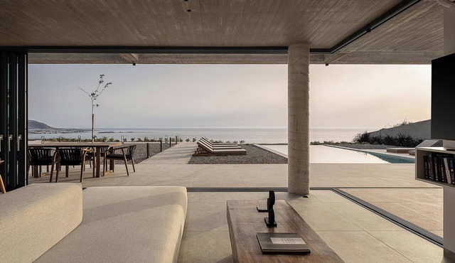 Inspiring Industrial Design Villa Overlooking Falasarna Beach