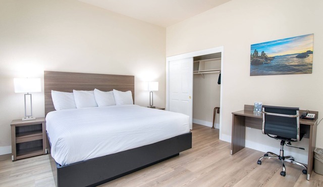 King Bed Suite in a Hotel