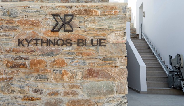Kythnos Blue - Suite 1 Sea View, Walk to the beach