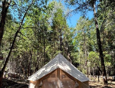 Luxury Forest Glamping Retreat on the Edge of the National Forest, Burnt Ranch, CA