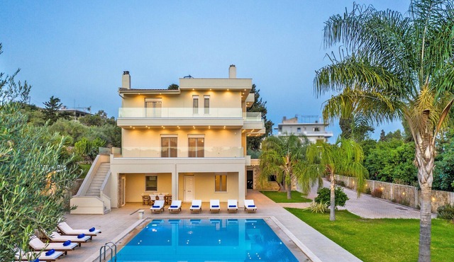 Melitini villa ,near the beach and Chania town