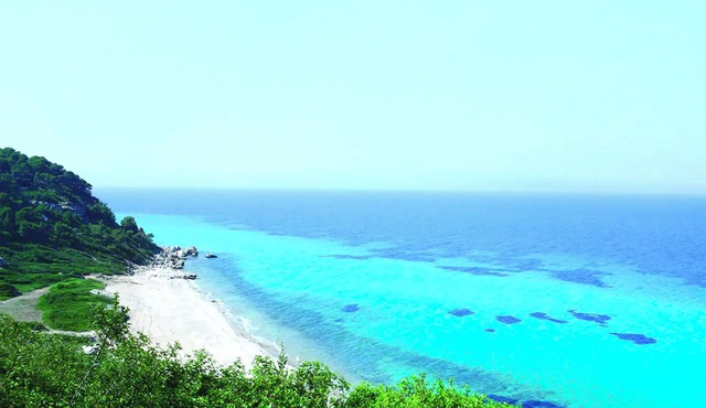Michaela Shared Pool Villa, Afitos in Afytos