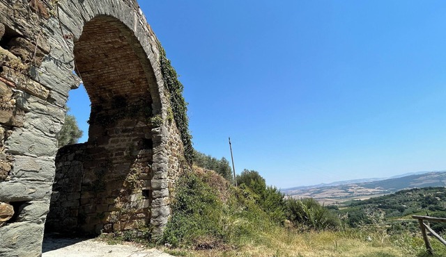 New Panoramic Loft with garden in Montalcino