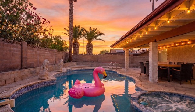 Optional Heated Pool/Spa BBQ Grill Pacman Arcade Foosball King Bed