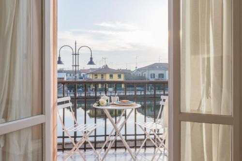 Palazzo Spada - Appartamento con balcone vista fiume in centro in Codigoro