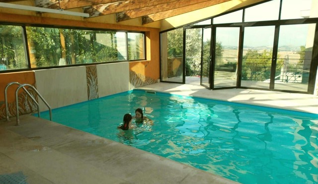 Panoramic accommodation in the hills in Tavullia