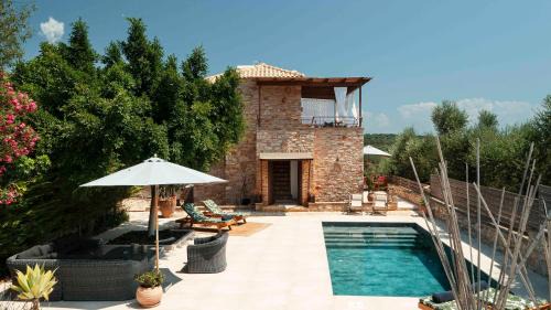 Peroulia Stone Villa Koroni - Grèce, Péloponnèse