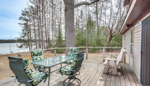 Private Dock, Deck & Yard: Deerskin Lake Retreat!