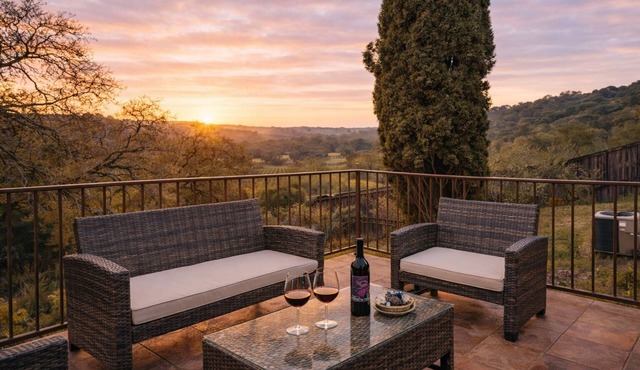 Private Vineyard Retreat Wine Tasting Perks Fire Pit