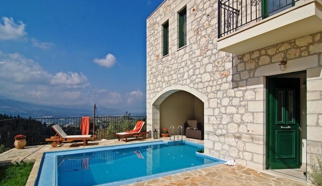 Querini Villa Manolis In Alikampos 9km From Sandy Beach