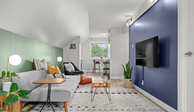 Scarlet Manor | Mid Century Zen Suite. 1 BR. Near DT, C-train.