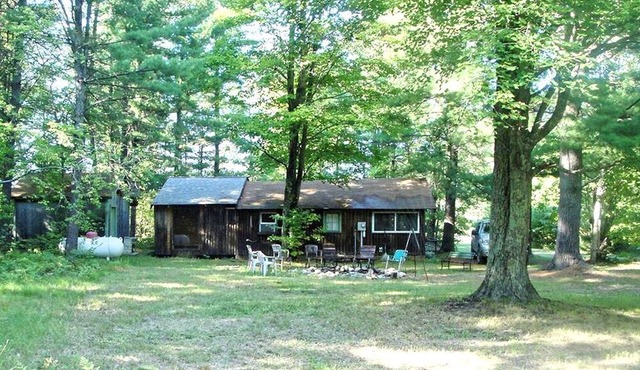 Secluded Rustic Cabin Rental Inside Manistee National Forest in Brethren, Michigan