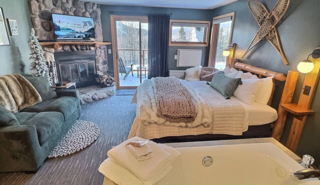 Slope-Side Pet-Friendly Studio | In-Unit Jet Tub