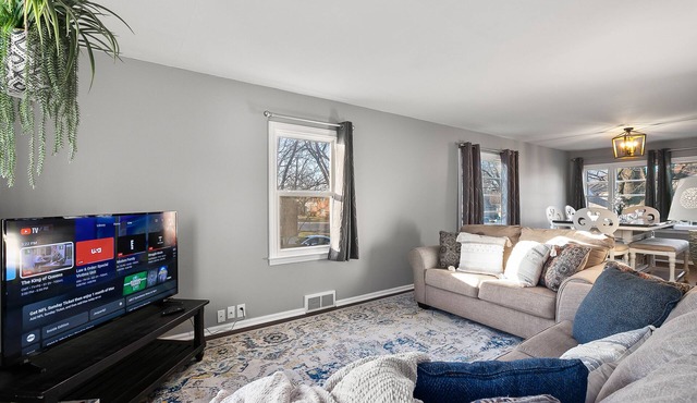 Spacious 3BD Apartment |King Bed, Fenced Yard!