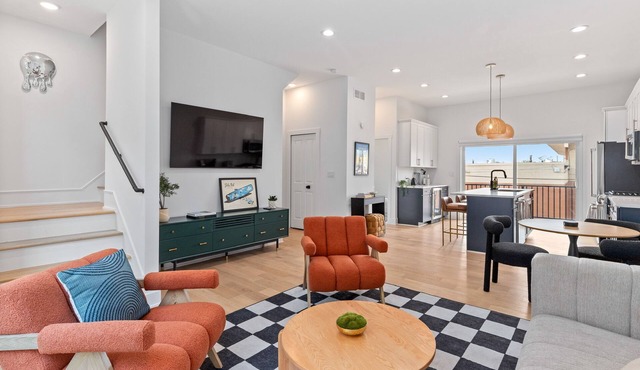 Stylish Corktown Townhome · Steps from Michigan Central · 2-Car Garage