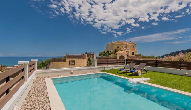 Superb Argassi Villa | 2 Bedrooms | Villa Siesta | Great Sea Views