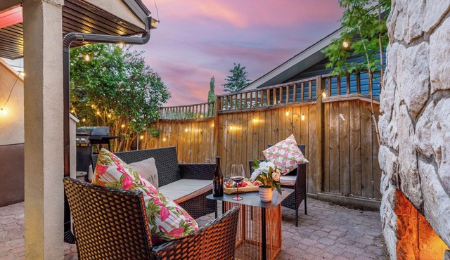 The Chimney | AC | Gigantic Outdoor Fireplace |