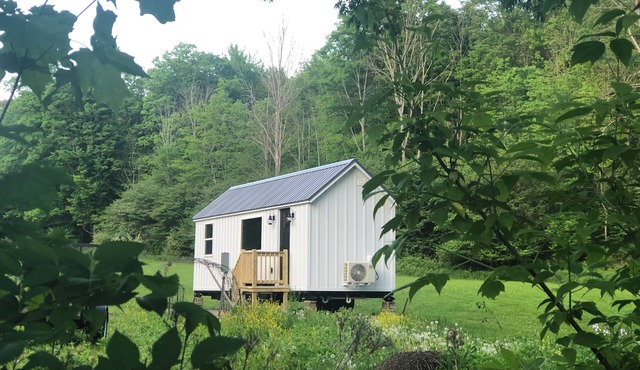 Tiny home on wheels nestled between Corning and Watkins Glen, NY in Beaver Dams