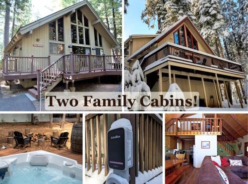 Two Incredible Cabins for a Memorable Family Getaway in Dorrington, California