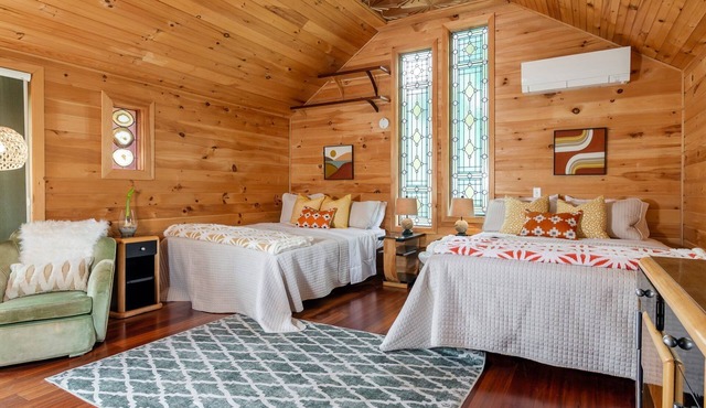 Upper Bunk - ADA accessible suite at New Park Event Venue in Ithaca