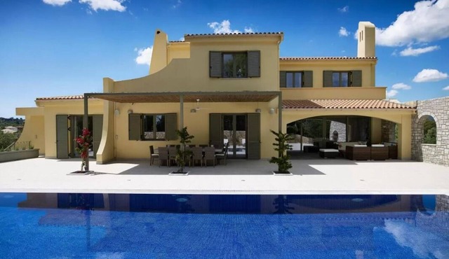 Villa Alpha is a luxurious, secluded haven, with tennis court and swimming pool