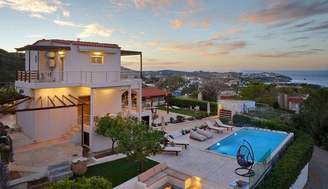 "Villa Caress" - Spacious villa with private pool and sea view