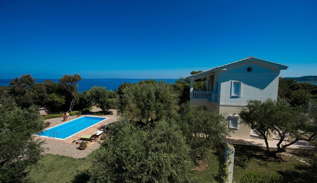 Villa Feia, private swimming pool, incredible view on the Ionian Sea