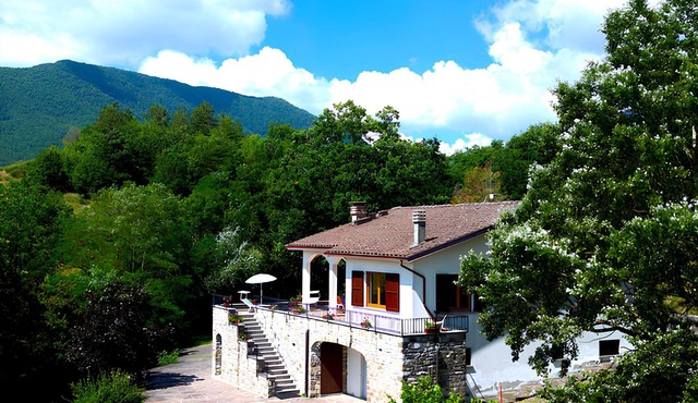 Villa with Panoramic View of Bobbio & Val Trebbia