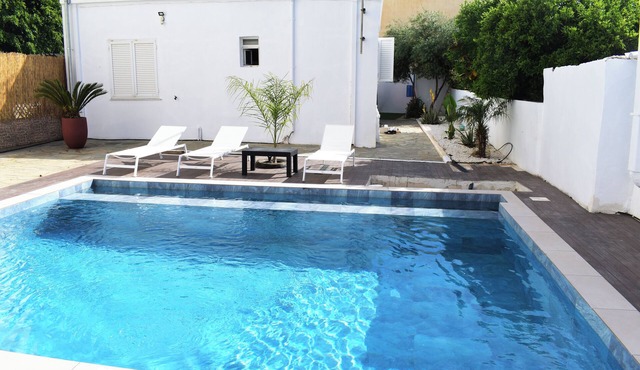 Villa with pool and privete garden at the beach
