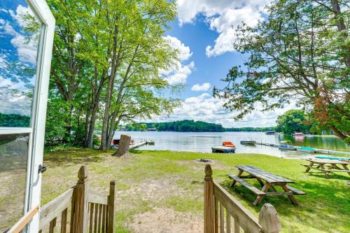 Waterfront Escape on Bass Lake: Paddle, Fish, Swim