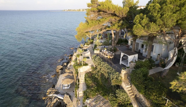 Waterfront Villa Alexandros with Outdoor Jetted Tub