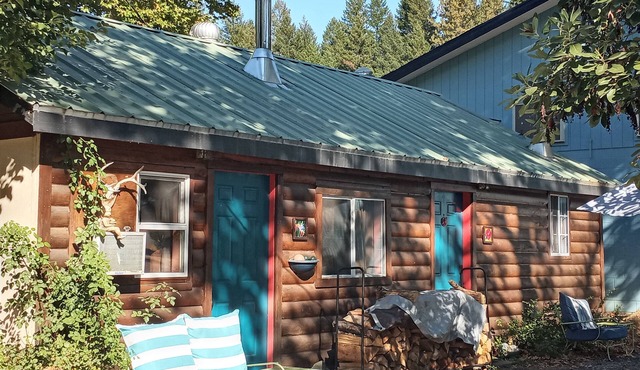 We have Cabins w/kitchenettes & RV spaces with full hookups!