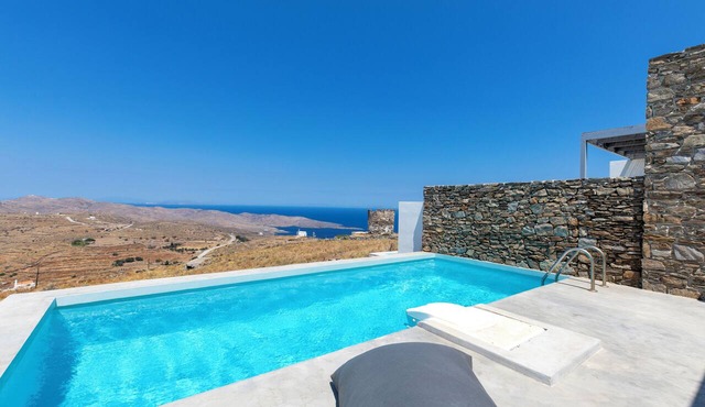 Windmills Kythnos - Cycladic villa near Athens