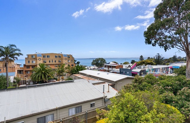 Sea views from centrally located Cowes apartment.