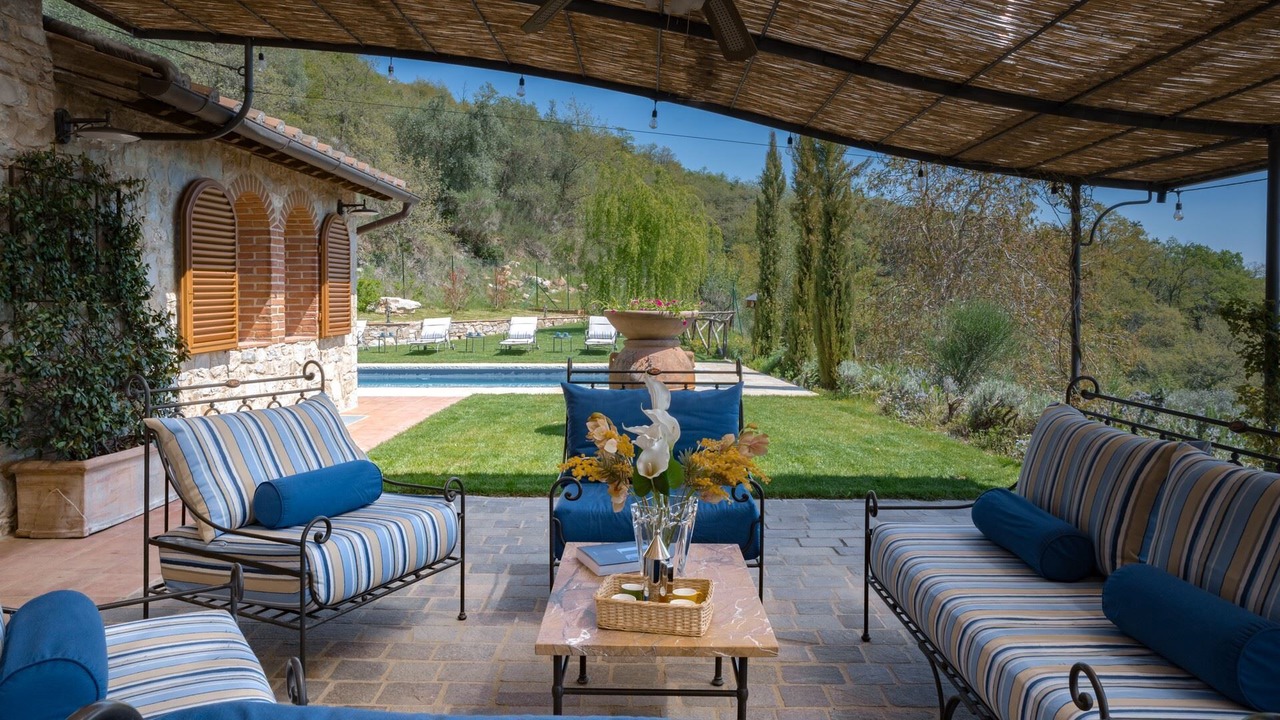 Photo of Patio Balcony in Gaiole in Chianti