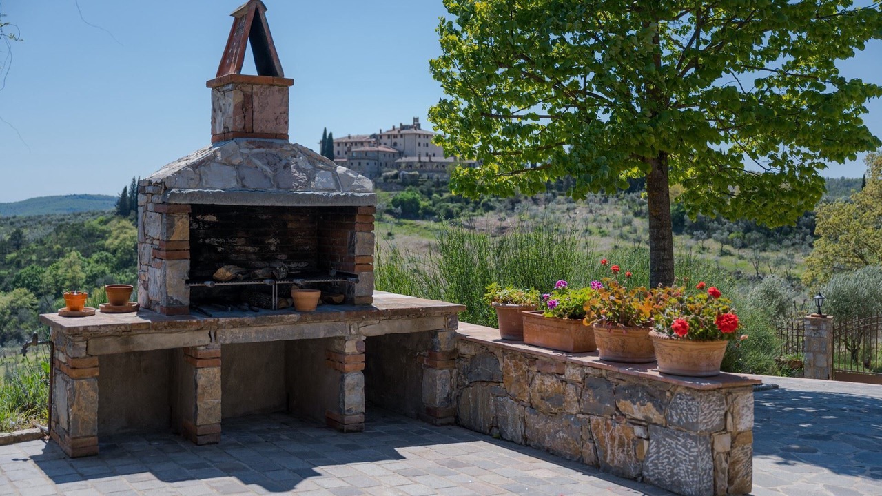 Photo of Patio Balcony in Gaiole in Chianti