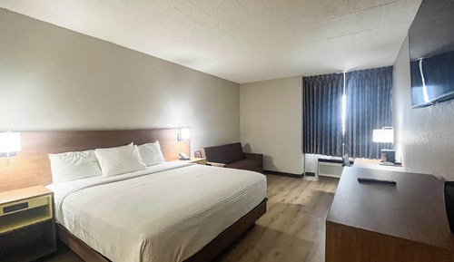 Room, 1 King Bed with Sofa bed, Non Smoking (Microwave & Fridge)