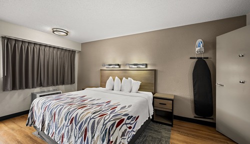 Deluxe Room, 1 King Bed, Accessible, Non Smoking, Roll-In Shower