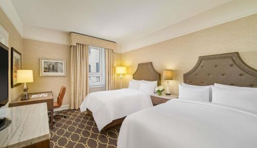 Double Room with Two Double Beds and City or Courtyard View